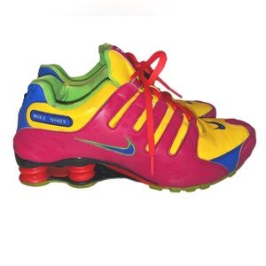 Custom Designed Nike Shox 1 Corinthians 9:26-27 size 7.5